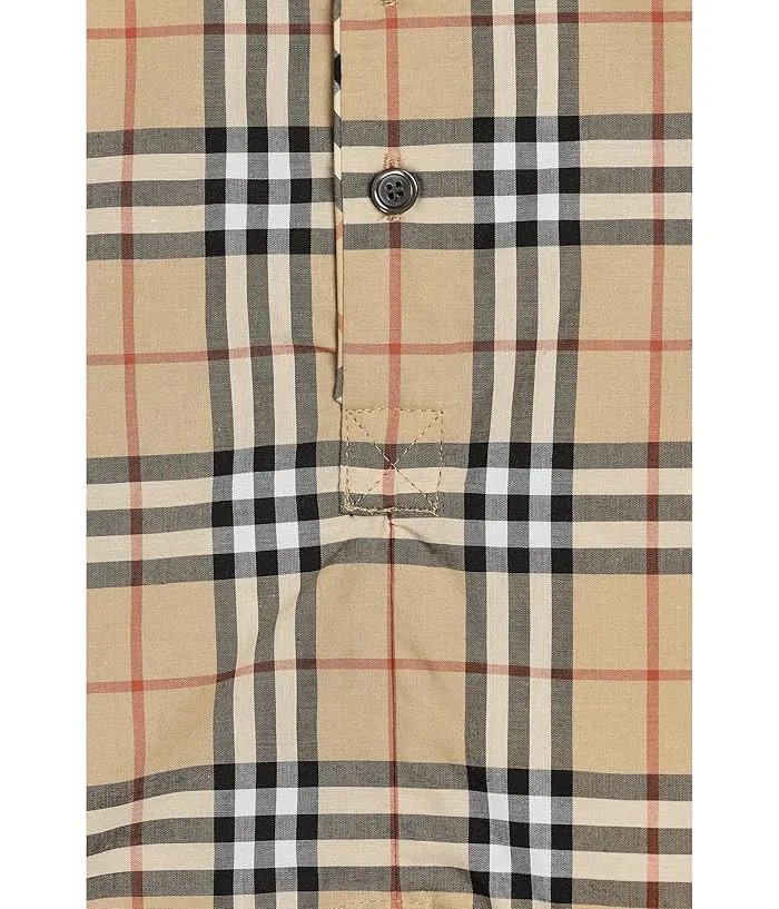 Комбинезон новорожденного Andreas Burberry Kids, Sand IP Check — фото 3