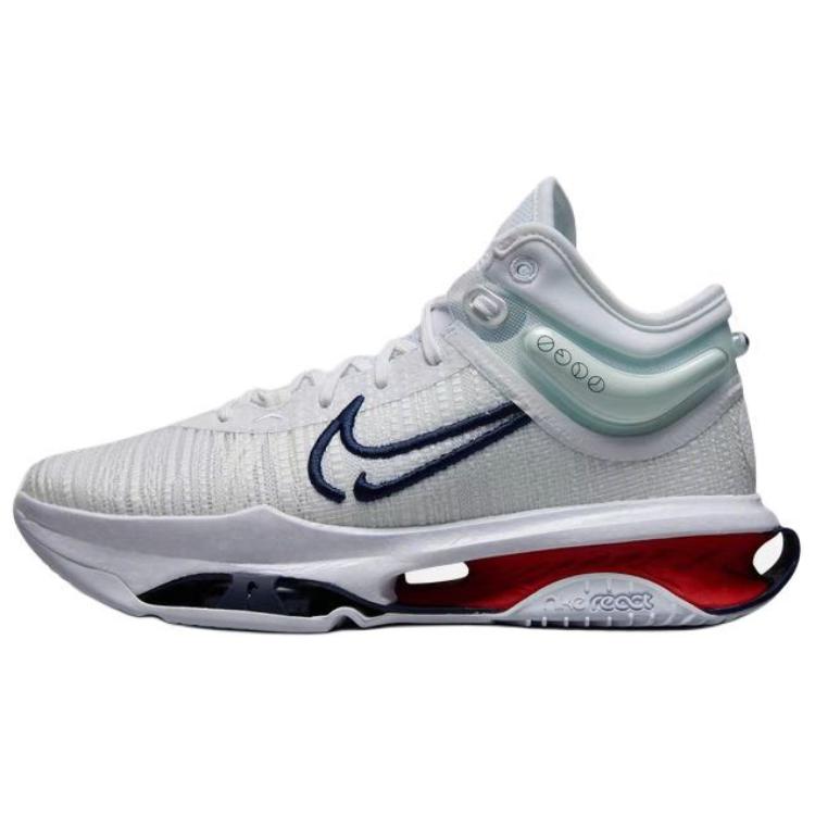 

Nike Air Zoom GT Jump 2 EP USA с белой подошвой, белый/темно-синий/университетский красный