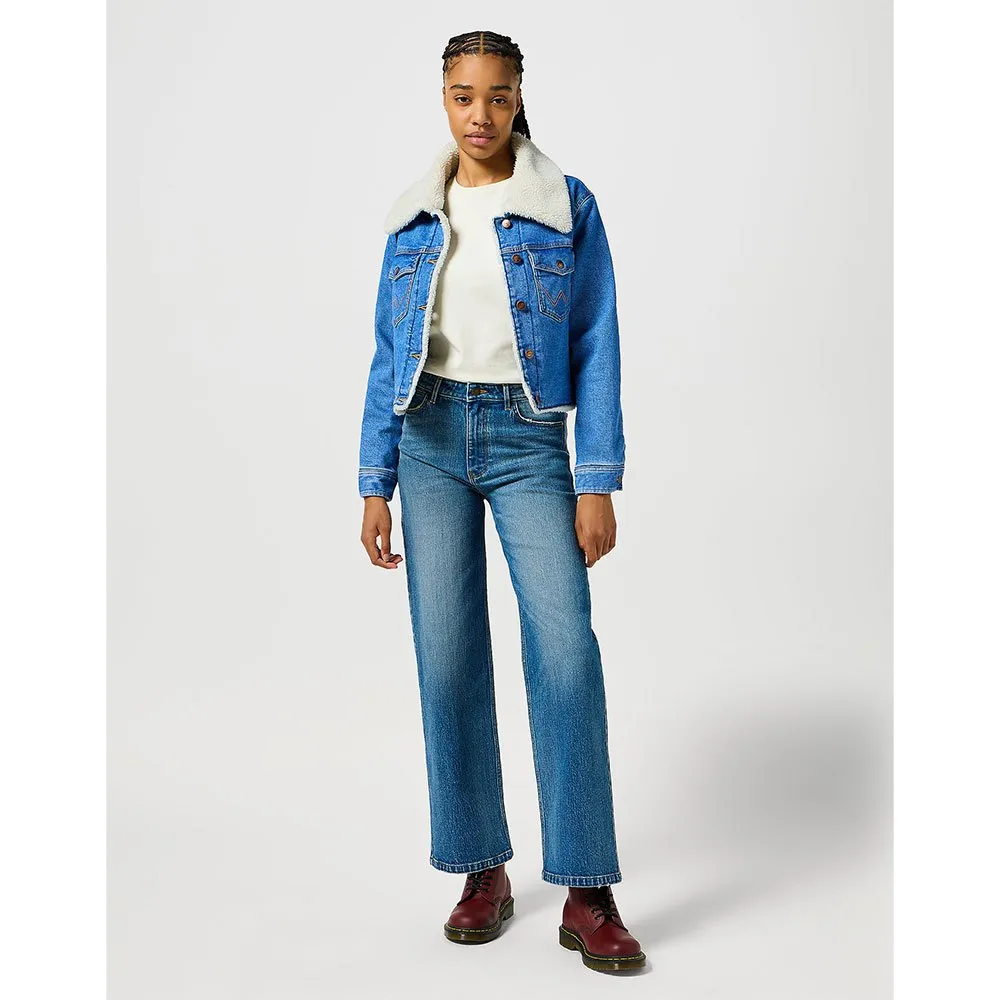 

Джинсы Wrangler 112356418 Loose Straight, синий