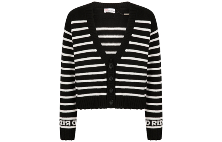 

RED VALENTINO Вязаный свитер женский черный FW21