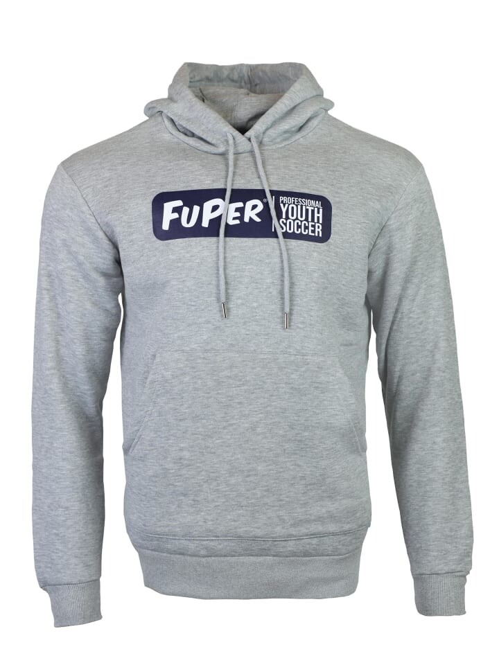 

Пуловер с капюшоном FuPer, серый