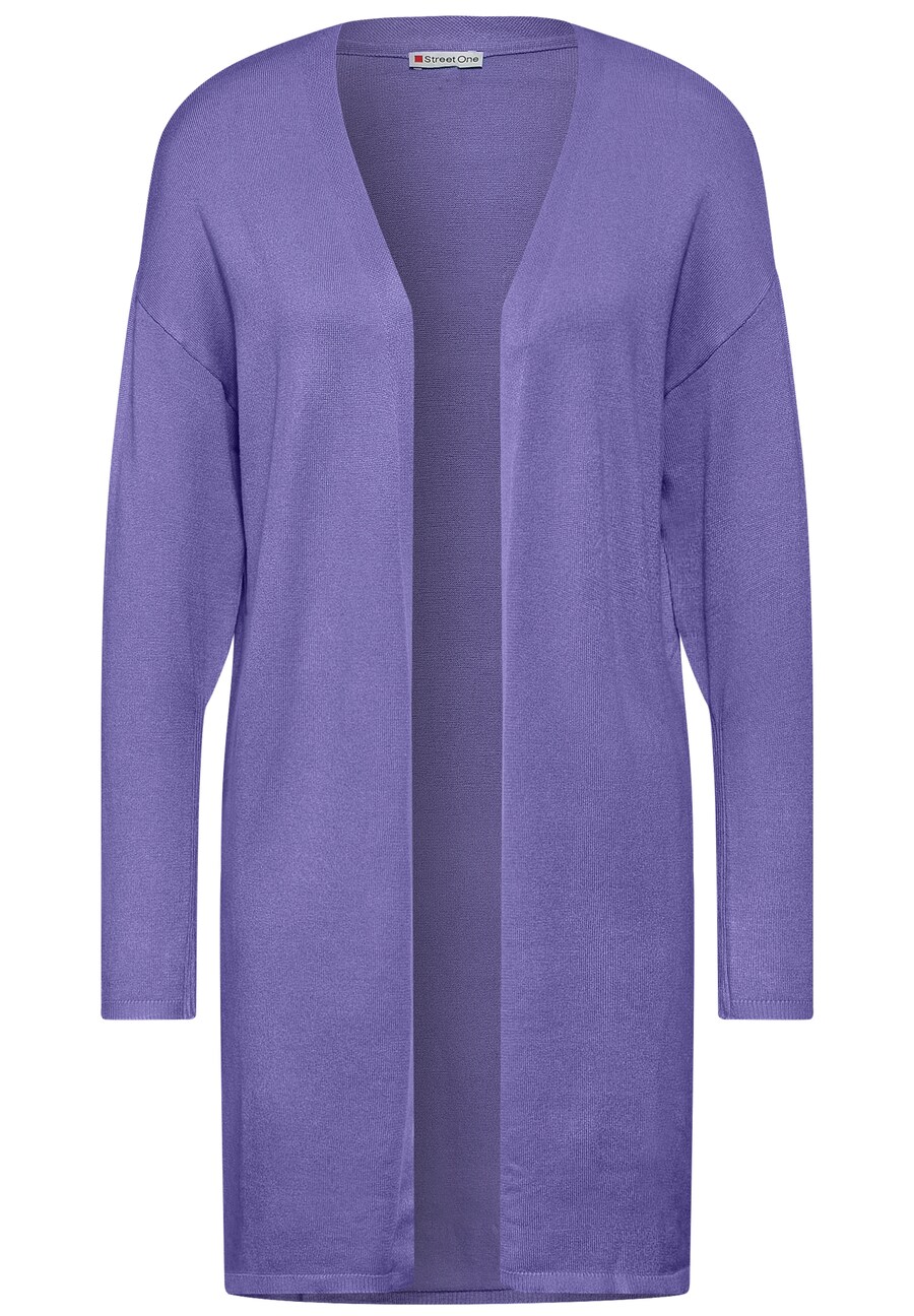 

Вязаный кардиган STREET ONE, фиолетовый