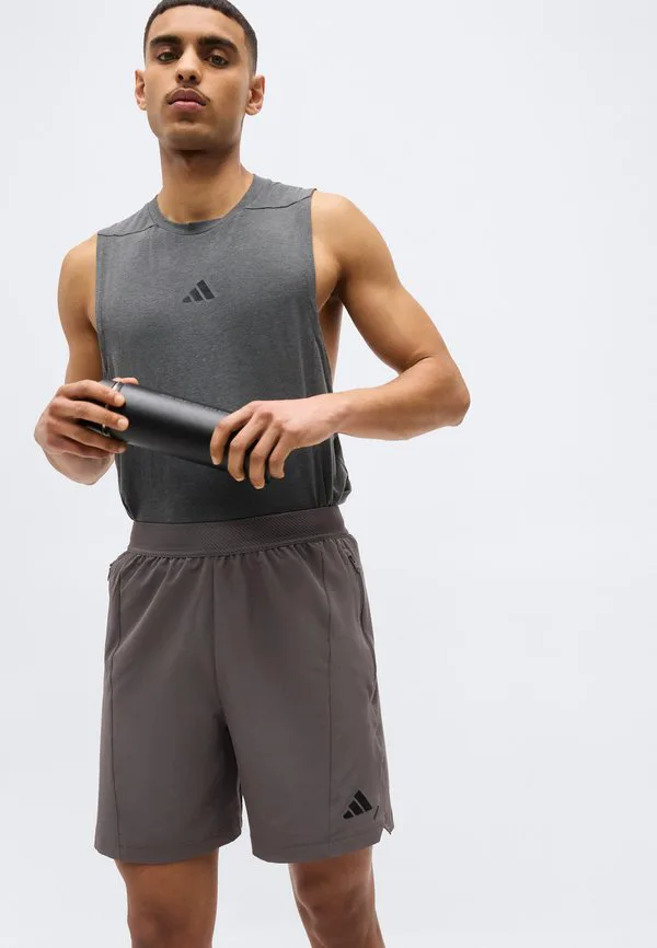 Спортивные шорты power short Adidas Performance, Charcoal — фото 4