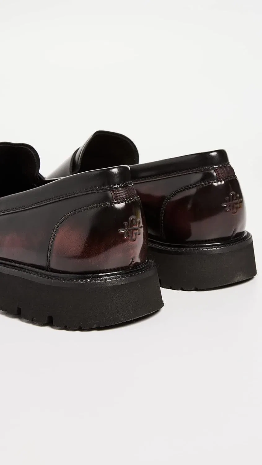 Лоферы Cole Haan American Classics Penny, Deep Burgundy/Black — фото 4