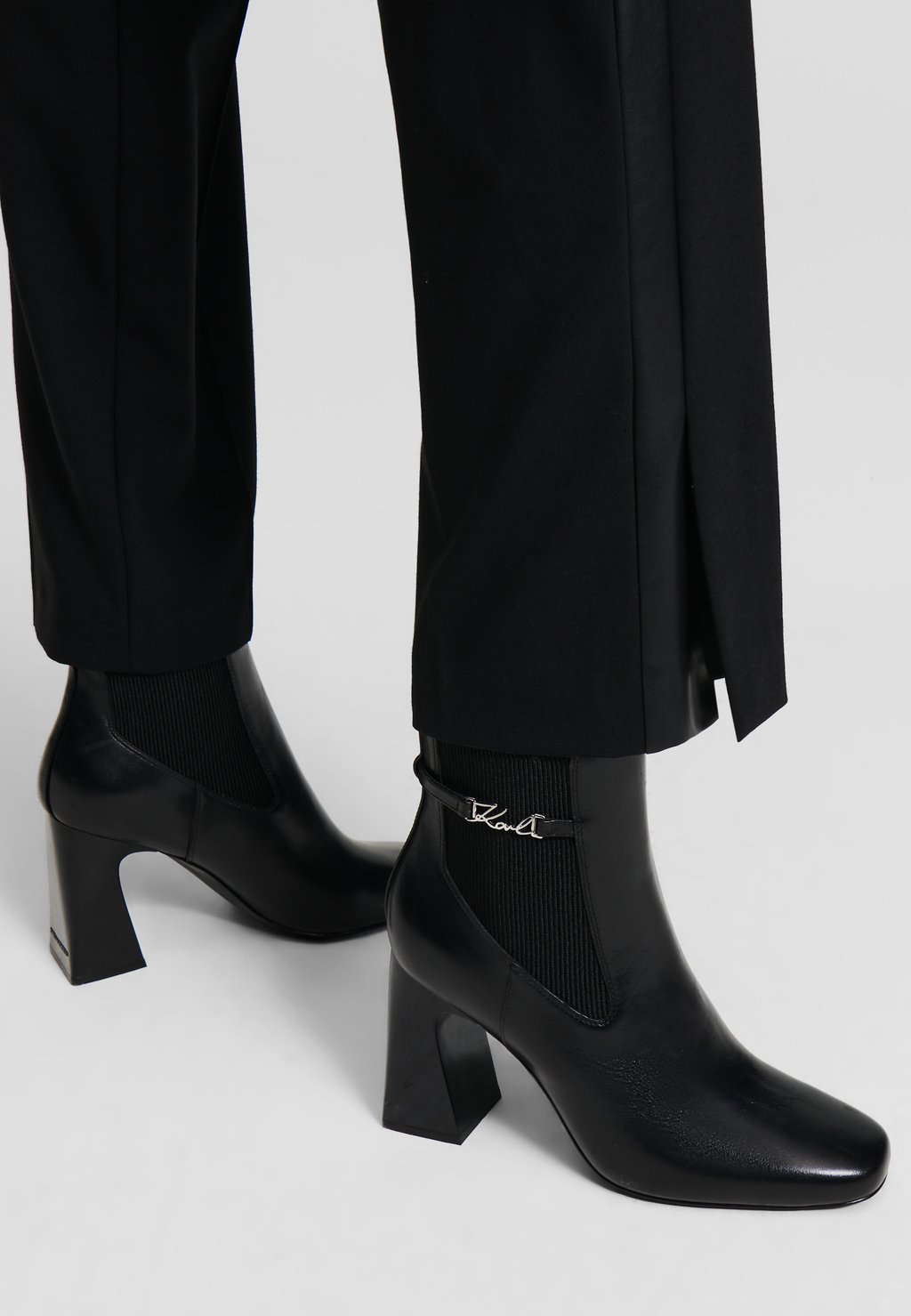 Классические ботильоны ASTRA NOVA GORE - High heeled ankle boots KARL LAGERFELD, черный