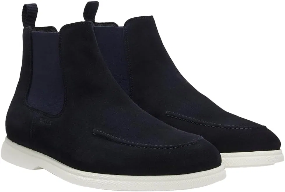 Мужские ботинки челси BOSS Sienne_cheb_sdad, Dark Blue401