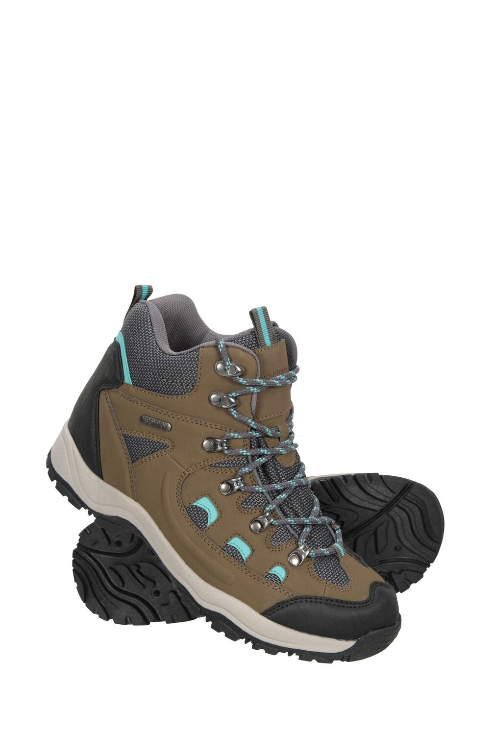 Водонепроницаемые туфли для приключений Mountain Warehouse, зеленый