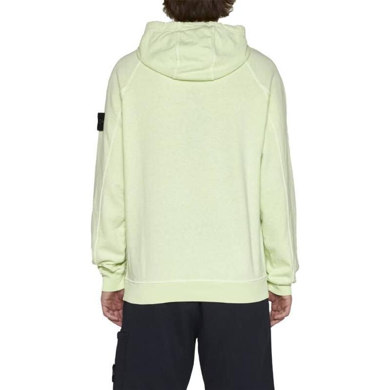 Худи Stone Island Logo Patch, светло-зеленый — фото 4
