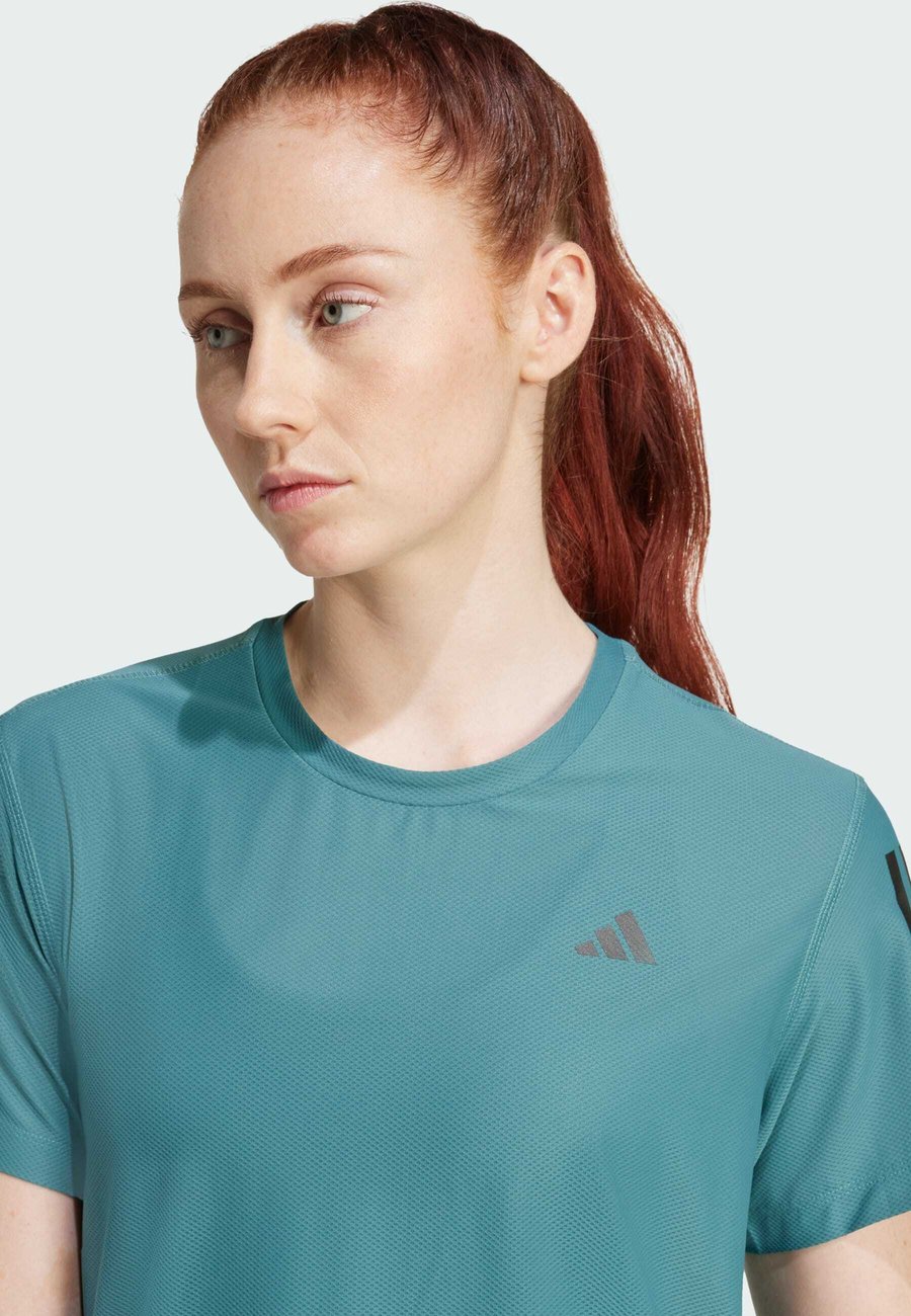 Спортивная футболка Adidas Performance TEE, Preloved Teal/Teal — фото 3