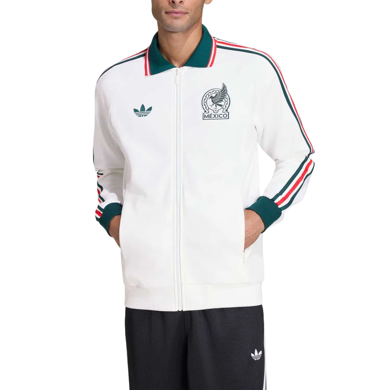 Куртка мужская White Lapel Moderate Other Adidas Originals — фото 3