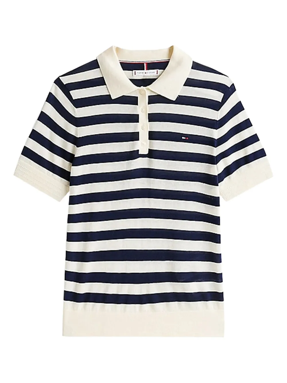 

Рубашка поло в полоску Tommy Hilfiger, синий