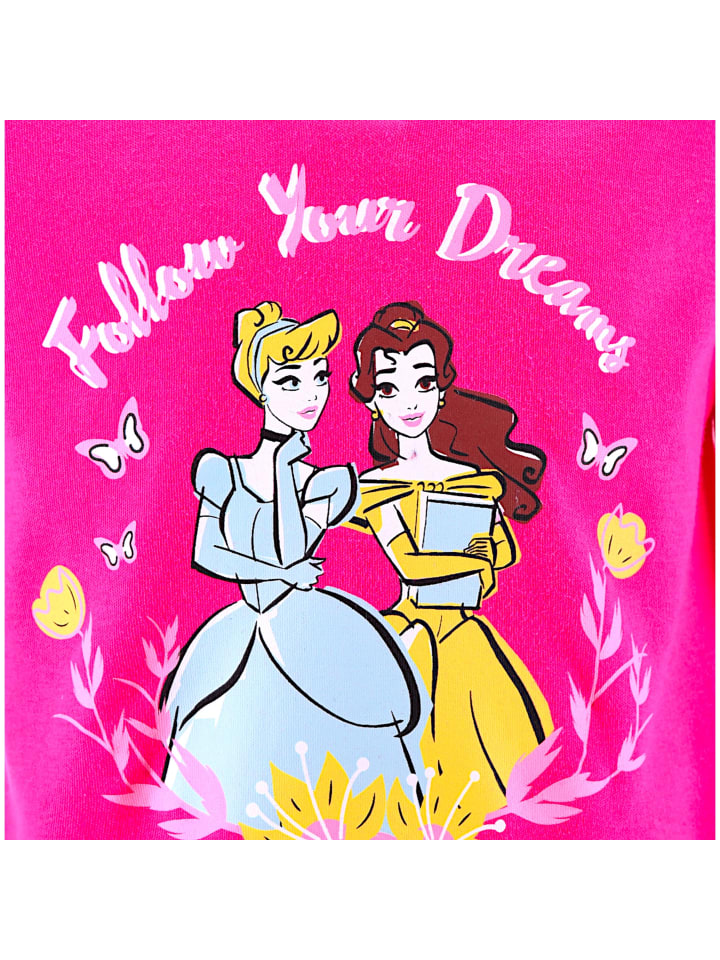 Disney Princess Пижама с изображением диснеевских принцесс розового цвета — фото 2