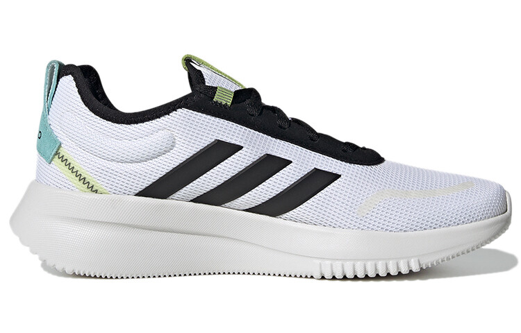 Кроссовки Lite Racer Series Lifestyle для мужчин с низким верхом белого/черного цвета Adidas Neo — фото 2