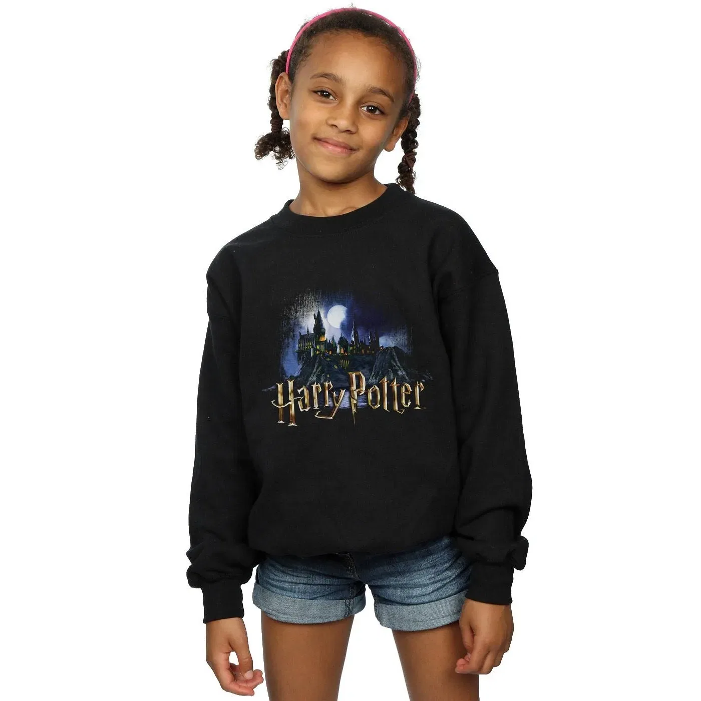 Свитшот Hogwarts Castle Harry Potter, черный