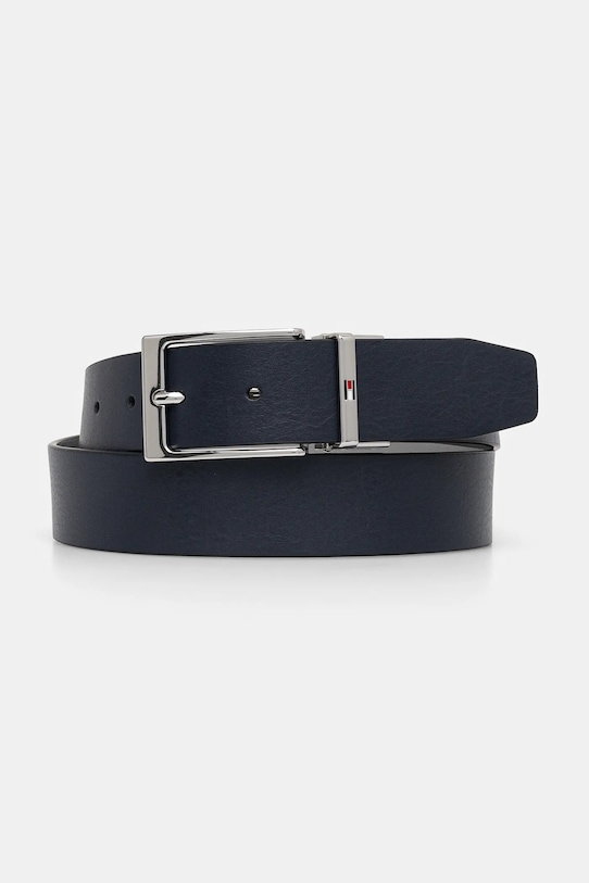 

Кожаный ремень Tommy Hilfiger, темно-синий