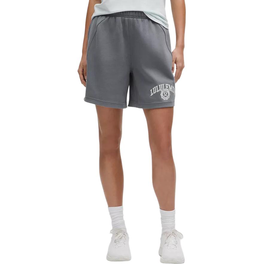 

Женские спортивные шорты Scuba Series 7' Lululemon, серый/серый