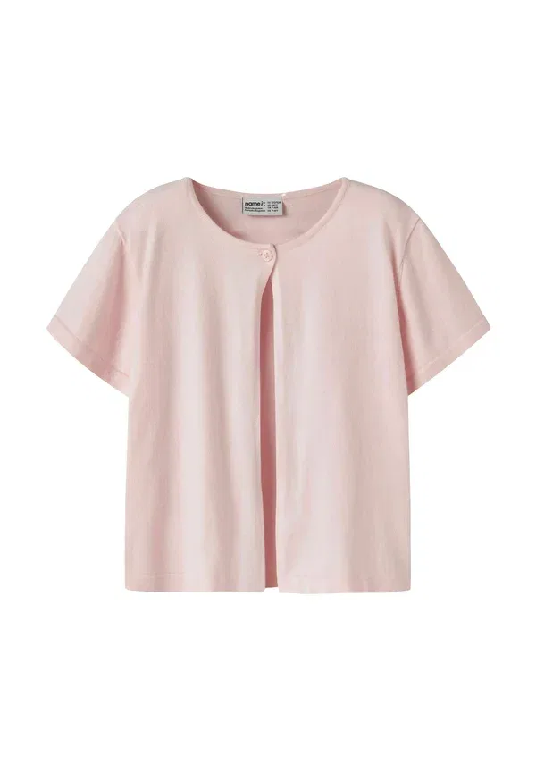 Кардиган Regular fit Name It, нежно-розовый