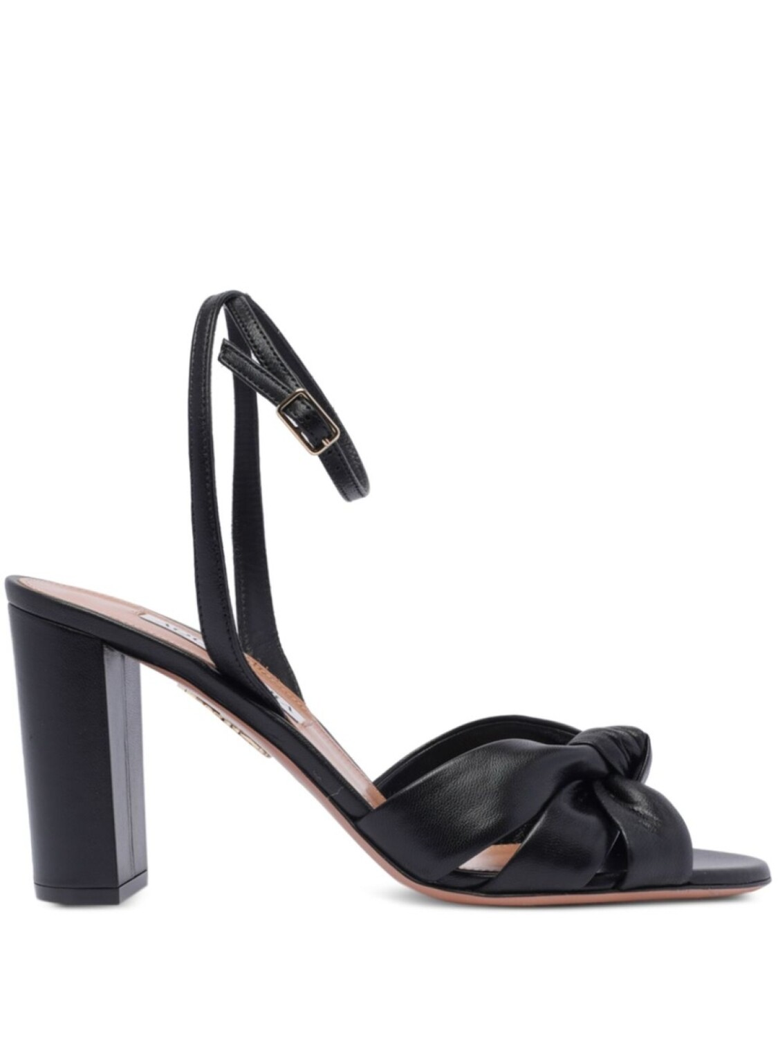 Сандалии Aquazzura Nina 85 мм, черный