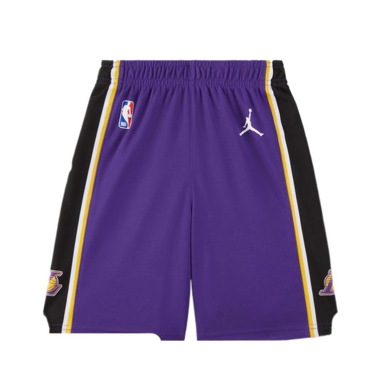 

Jordan Шорты Kids' Ting Purple/Los Angeles Lakers