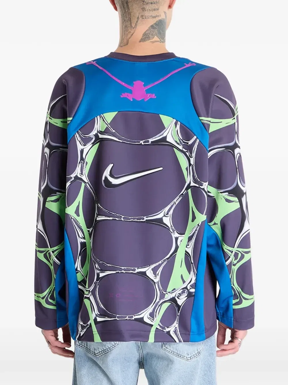 Футболка Jelly Cage из коллаборации с F.R.O.G Nike, серый — фото 3