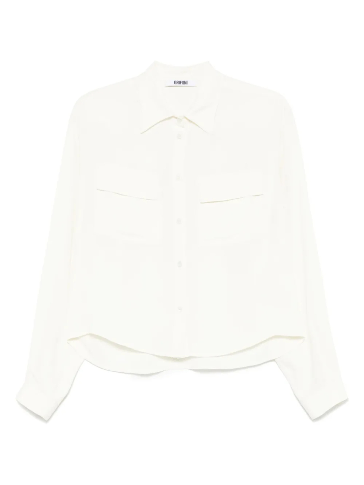 

Рубашка из крепа Grifoni, нейтральный