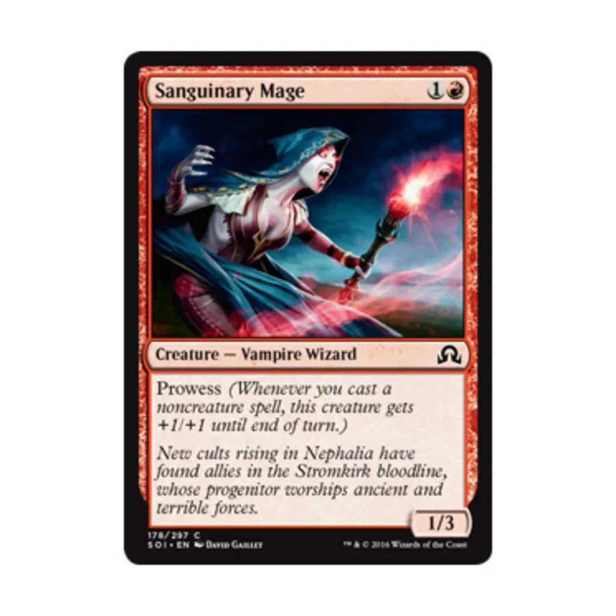 

CCG Сангвинарный маг (С) (Рольга), MTG - Shadows Over Innistrad