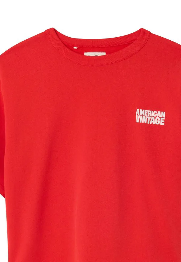 Базовая футболка ykobow American Vintage, Fraise — фото 3