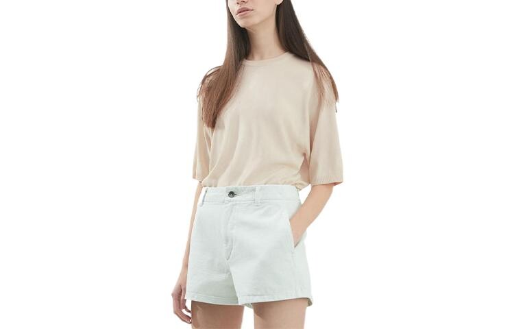 

Джинсовые шорты женские светло-голубые Uniqlo