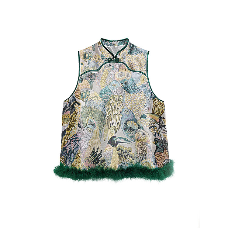 

Жилет женский бирюзовый Drop Jk&Js, цвет Turquoise Drop