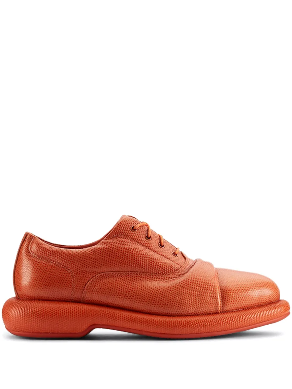 

Оксфорды из коллаборации с Clarks Martine Rose, оранжевый