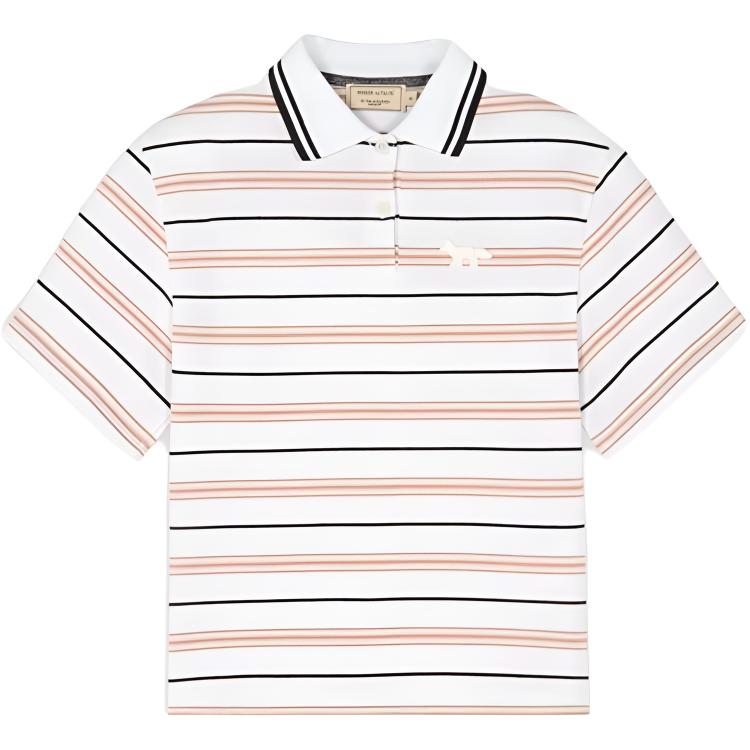 

Maison Kitsune Белая женская поло