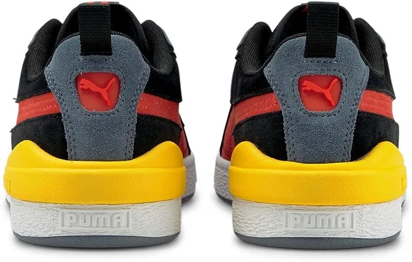 Кроссовки для легкой атлетики PUMA Suede Bloc унисекс, Black Puma Black Paradise Pink — фото 3