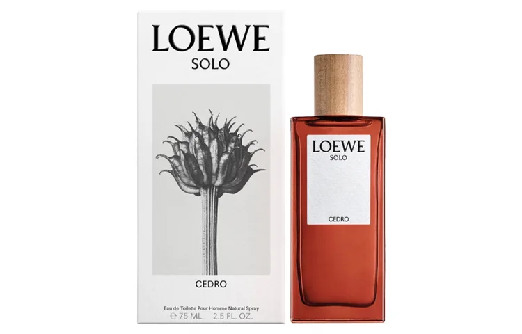 LOEWE Мужской туалетная вода Cedar Solo Fougere, 125ml — фото 4