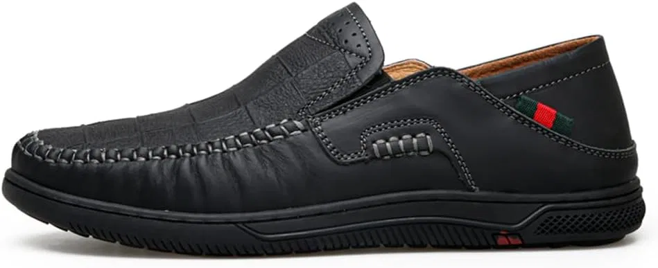 Лоферы кожаные Premium Genuine Leather, Black CHUUMEE — фото 4
