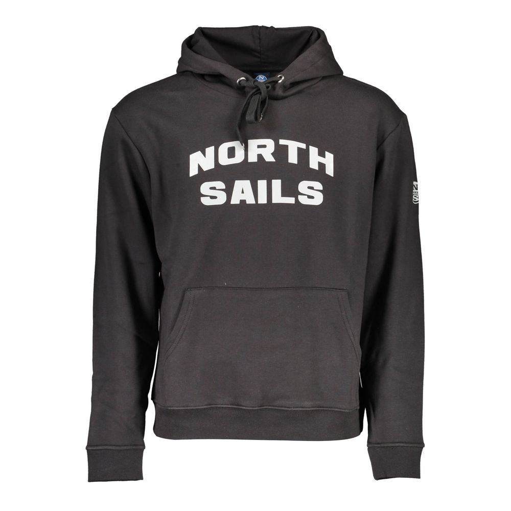 

Черный хлопковый свитер North Sails