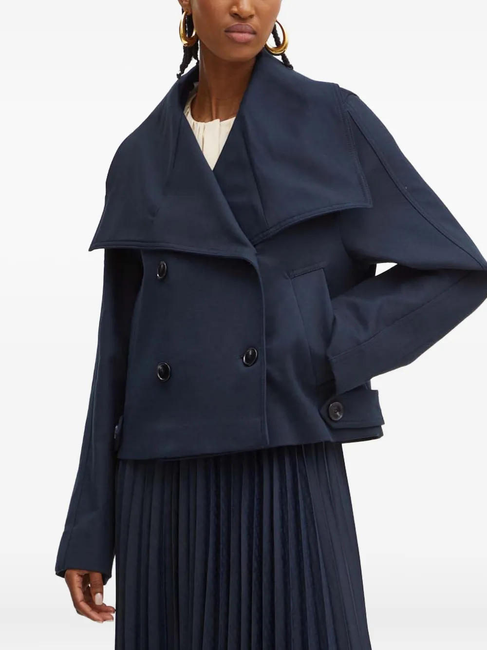 

Двубортный пиджак Boss, синий