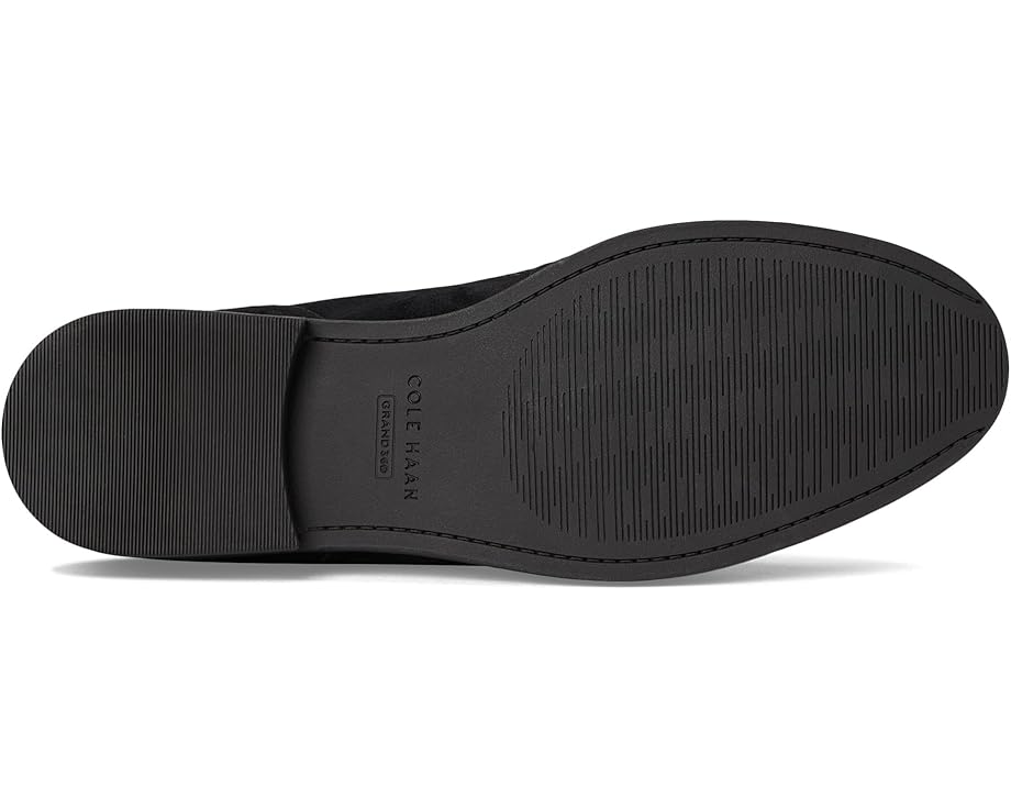 Лоферы Cole Haan Stassi Kiltie Loafers, цвет Black Suede — фото 3