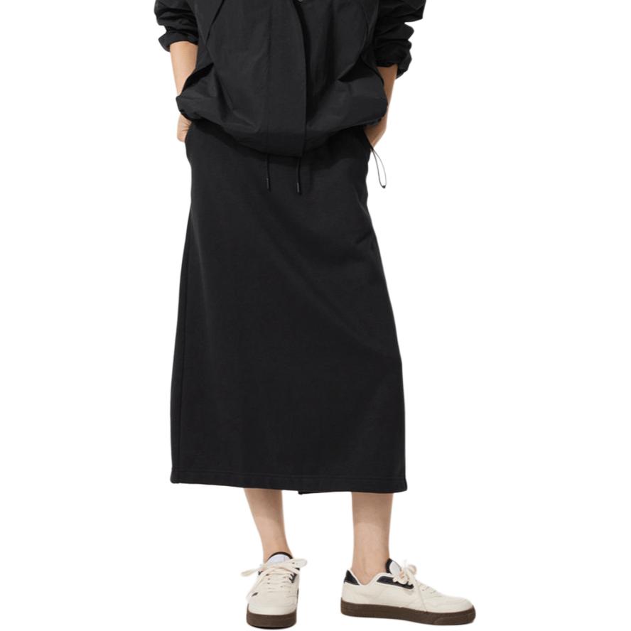 Юбка длинная Casual Women's SS26 UNIQLO, черный