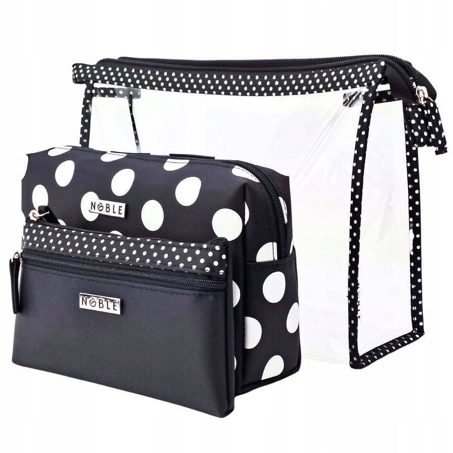 

Женская косметичка 3x Bag Travel Organizer серия NOBLE BLACK