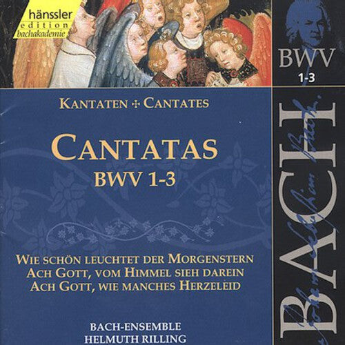 

CD диск Bach / Gachinger Kantorei / Rilling: Sacred Cantatas BWV 1-3