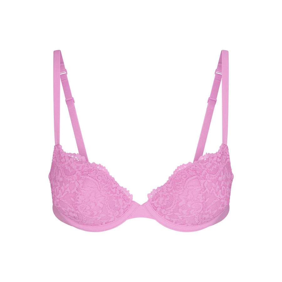 

Бюстгальтер push-up SKIMS Fits Everybody Lace, цвет Petal