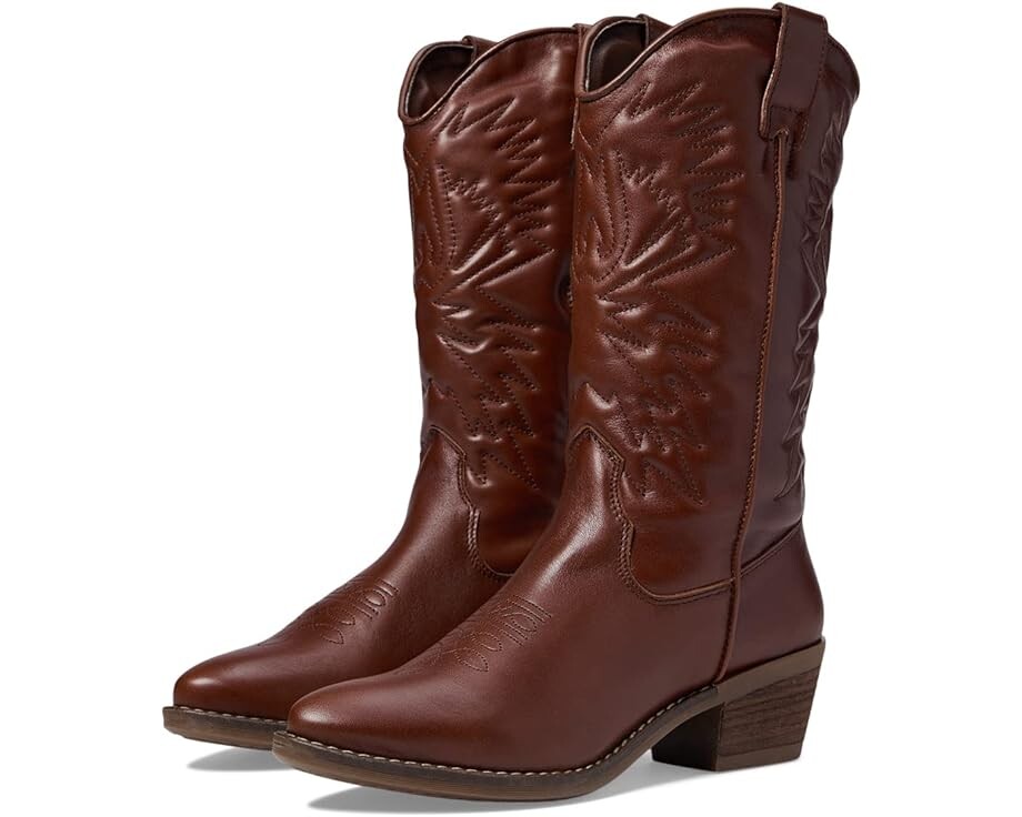 

Ботинки Steve Madden Hayward Western Boot, цвет Brown Leather