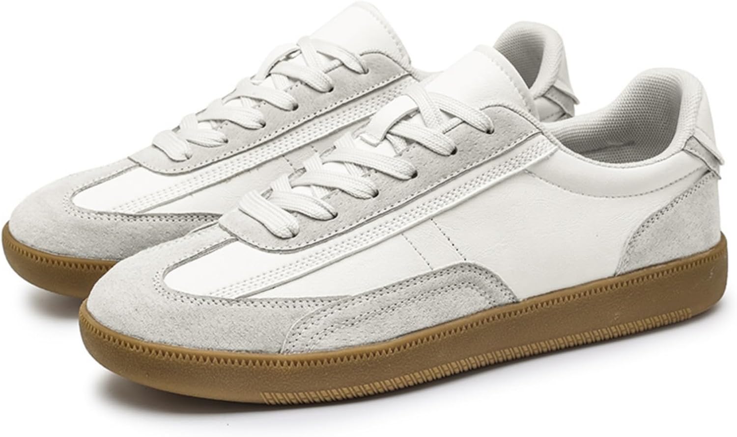 

Мужские модные кроссовки Aokisx, удобные и дышащие, подходят для ежедневной ходьбы, тенниса, вождения и повседневной носки, слоновая кость