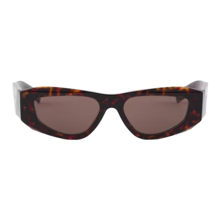 Солнцезащитные очки Geometric с тонированными линзами PRADA, tortoiseshell — фото 2