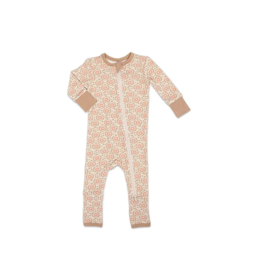 Baby Grey By Everly Grey Детский серый комбинезон-трансформер для девочек от Everly Grey с длинными рукавами