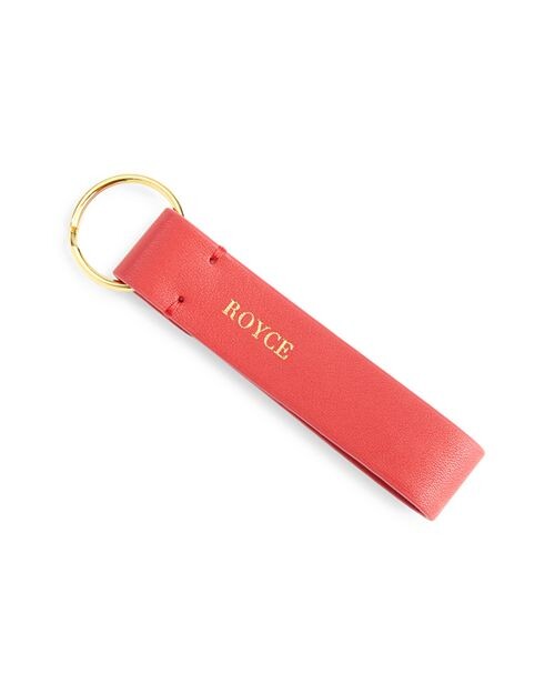 

Кожаный брелок для ключей ROYCE New York, цвет Red