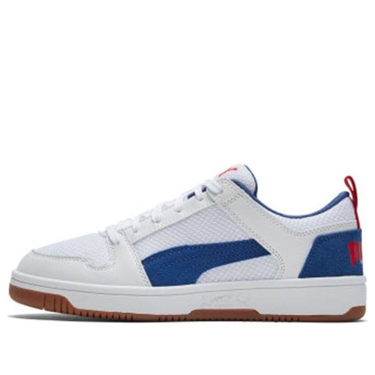 

Кеды PUMA Rebound Layup Lo 'White/Blue', синий