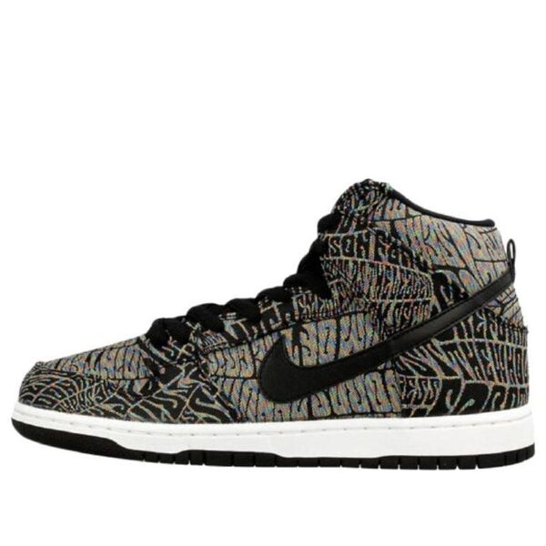 

Кроссовки sb dunk high premium Nike, черный