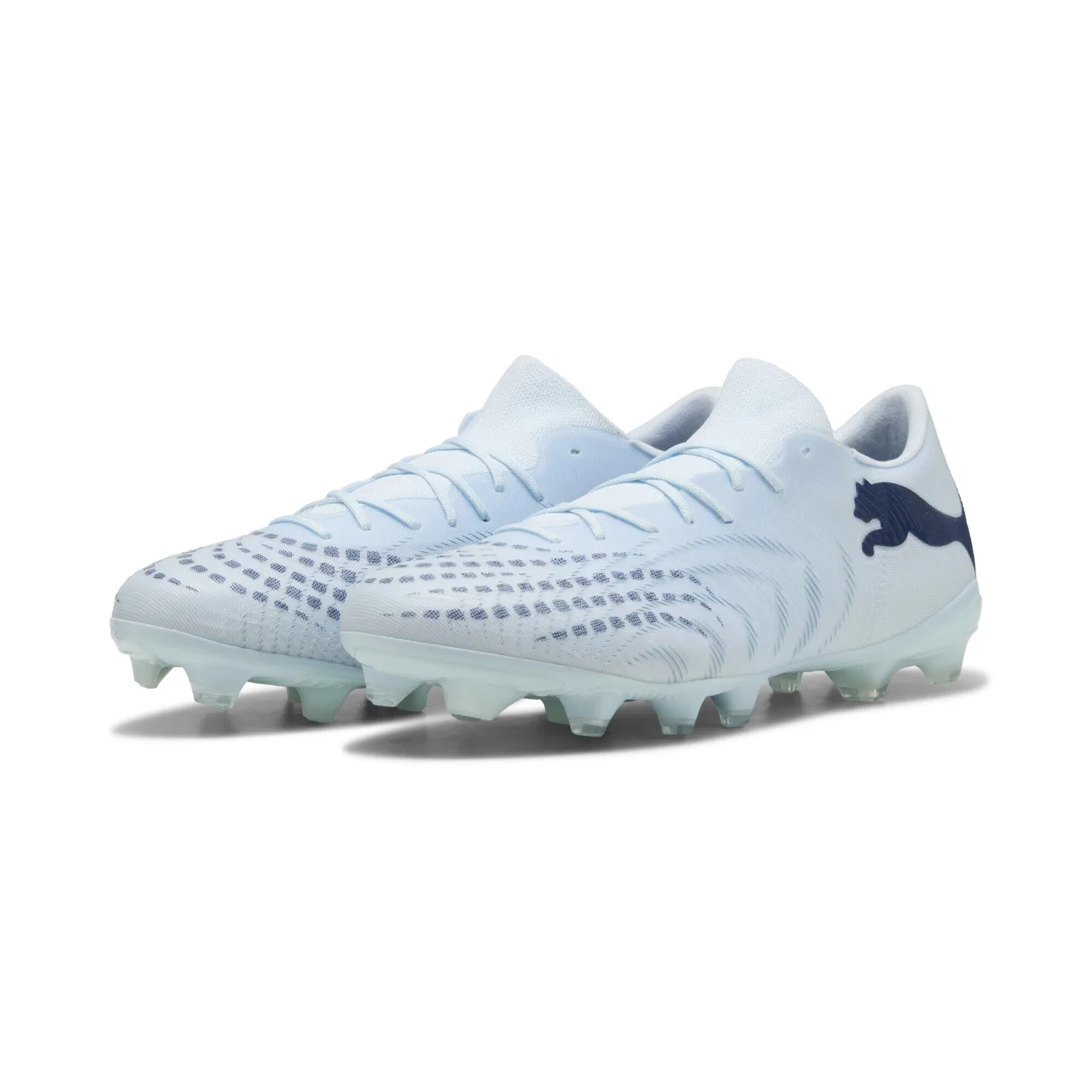 Футбольные бутсы 'Future 9 Match Fusion' Puma, Pastel Blue — фото 2