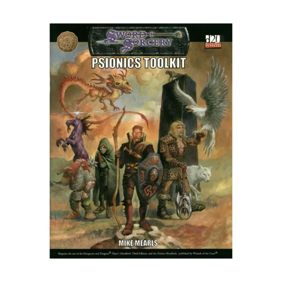 

Psionics Toolkit, Fantasy Supplements (Fiery Dragon) (d20), мягкая обложка